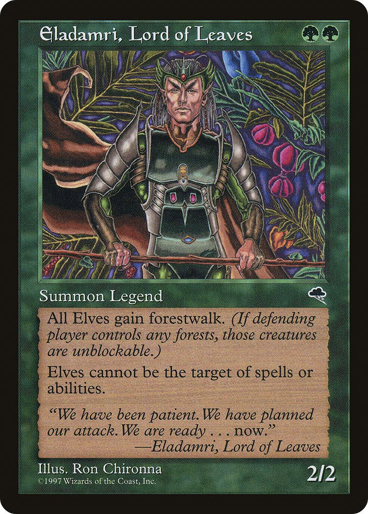 Eladamri, Lord of Leaves (TMP-224) [Tempest]