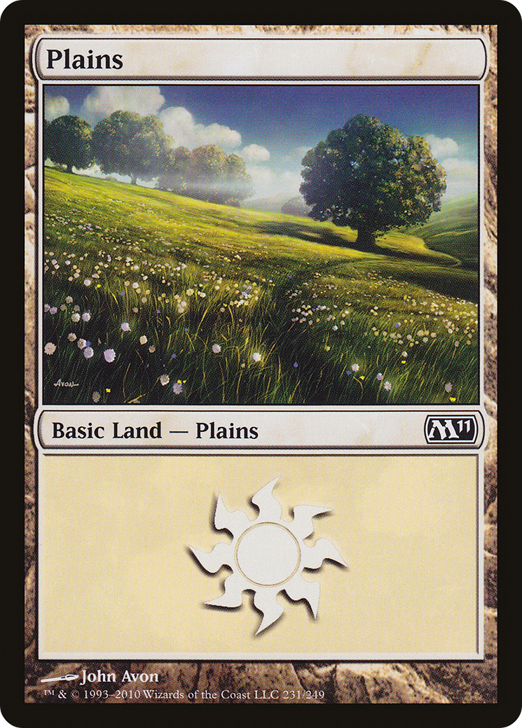 Plains (M11-231) [Magic 2011]