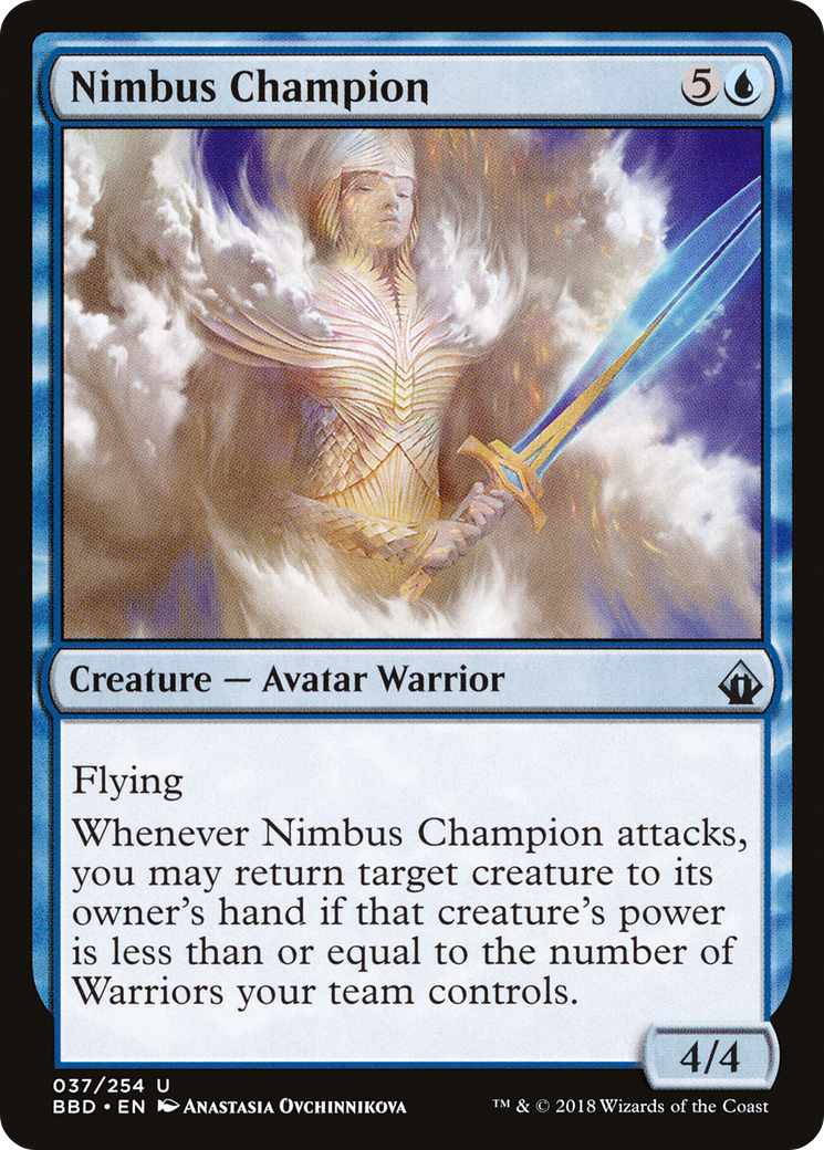 Nimbus Champion (BBD-037) [Battlebond] Foil