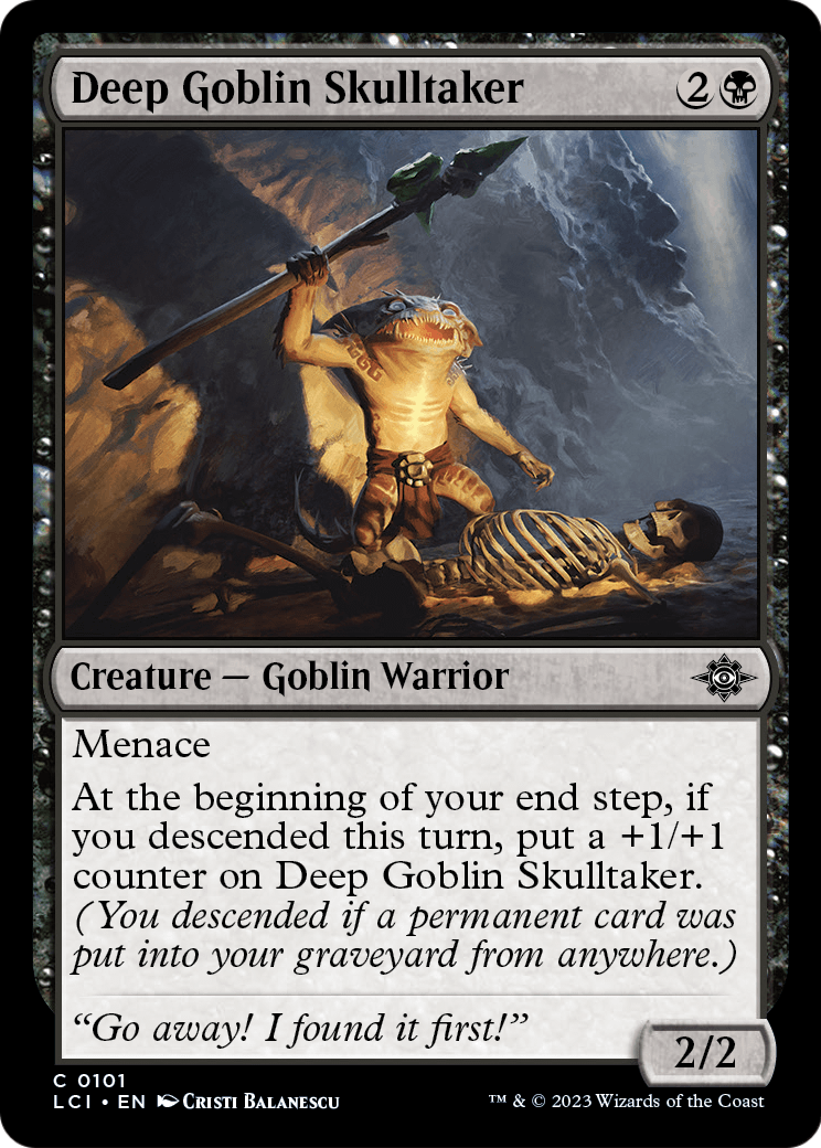 Deep Goblin Skulltaker (LCI-101) [The Lost Caverns of Ixalan] Foil