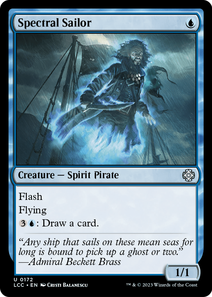 Spectral Sailor (LCC-172) [The Lost Caverns of Ixalan Commander]