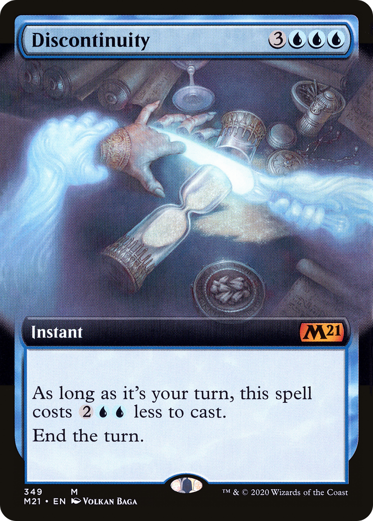 Discontinuity (Extended Art) (M21-349) [Core Set 2021]