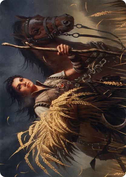 Ambitious Farmhand // Ambitious Farmhand (AMID-011) (Borderless) [Midnight Hunt Art Series] Foil