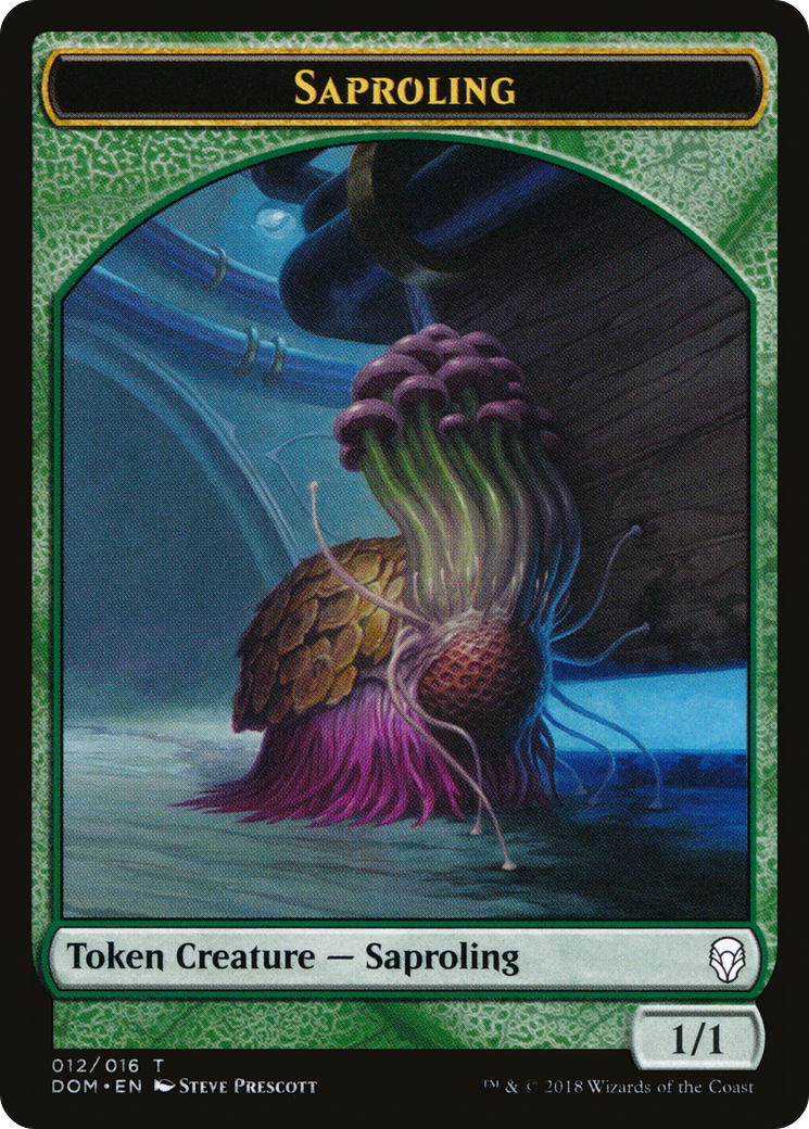 Saproling Token (DOM-012) [Dominaria Tokens]