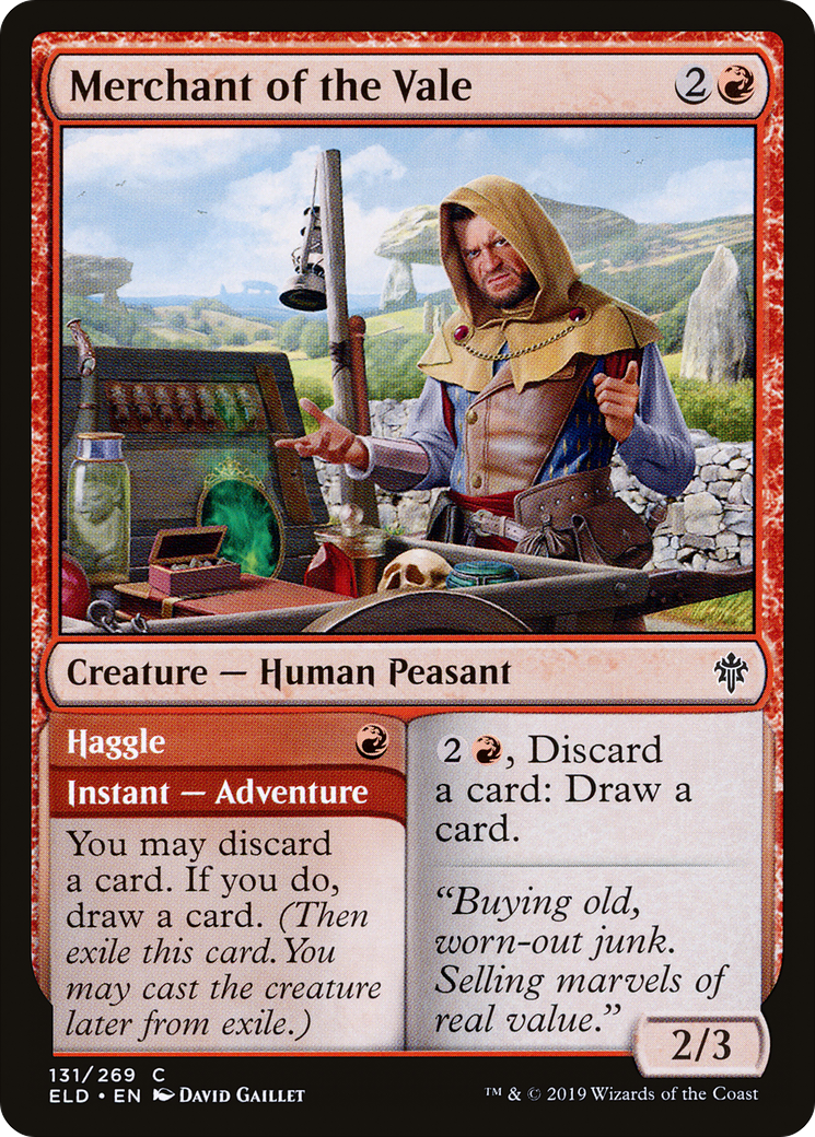 Merchant of the Vale (ELD-131) [Throne of Eldraine] Foil
