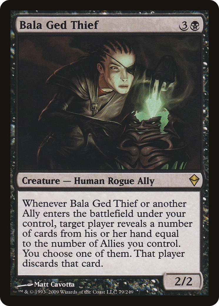 Bala Ged Thief (ZEN-079) [Zendikar] Foil