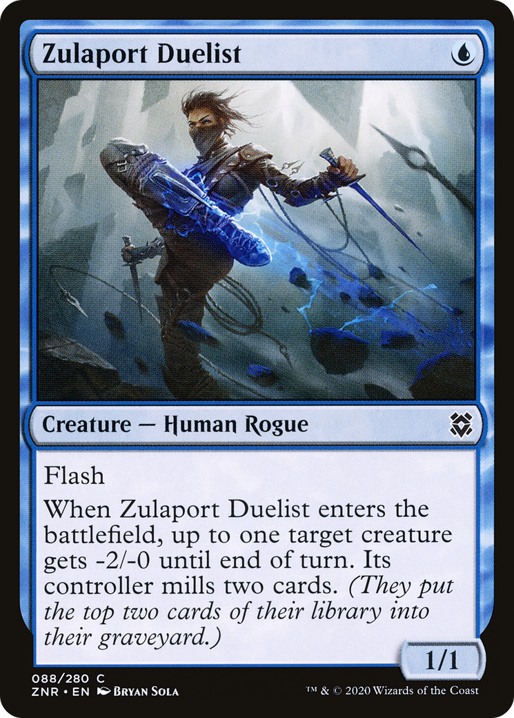 Zulaport Duelist (ZNR-088) [Zendikar Rising] Foil
