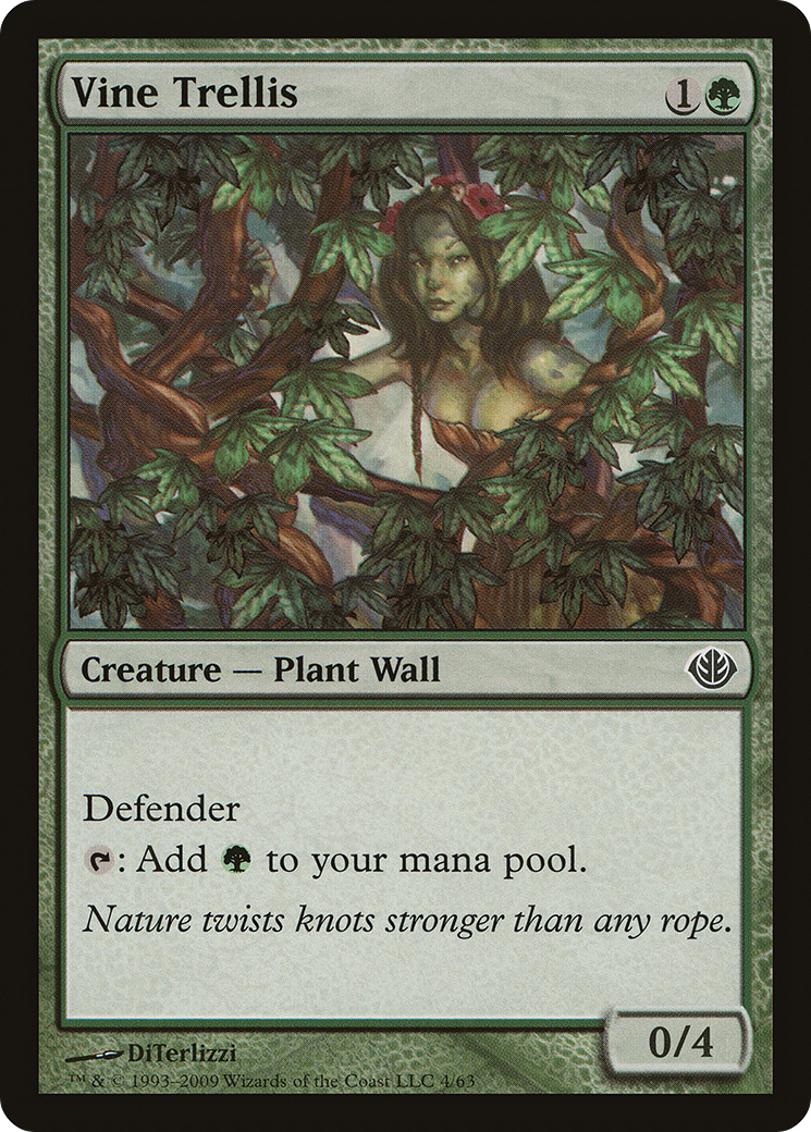 Vine Trellis (DDD-004) [Duel Decks: Garruk vs. Liliana]