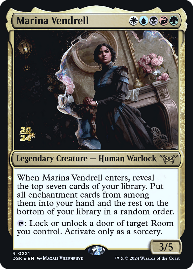 Marina Vendrell (PRE-221) [Duskmourn: House of Horror Promos] Foil