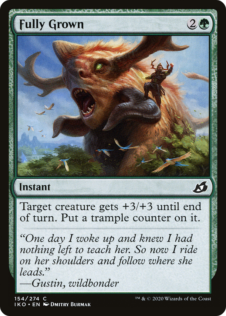 Fully Grown (IKO-154) [Ikoria: Lair of Behemoths]