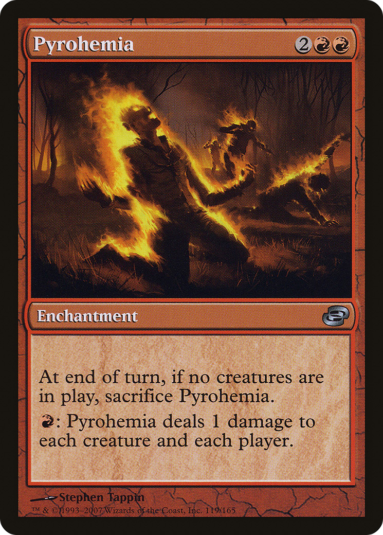 Pyrohemia (PLC-119) (Colorshifted) [Planar Chaos] Foil