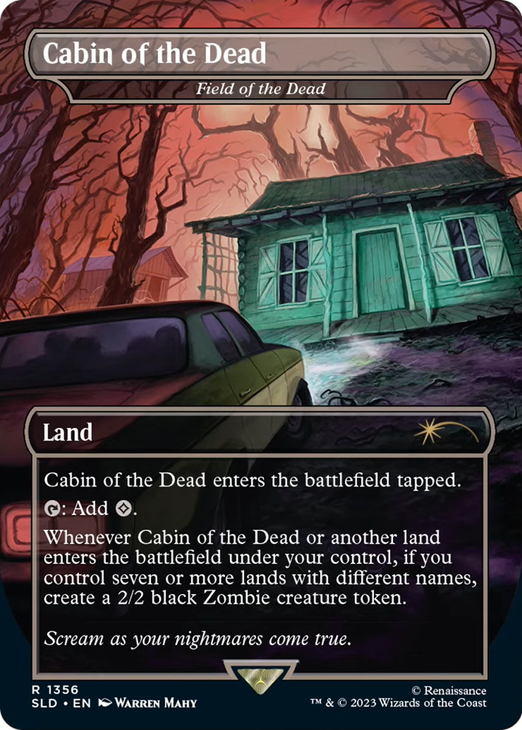Cabin of the Dead - Field of the Dead (SLD-1356) (Borderless) [Secret Lair Drop]