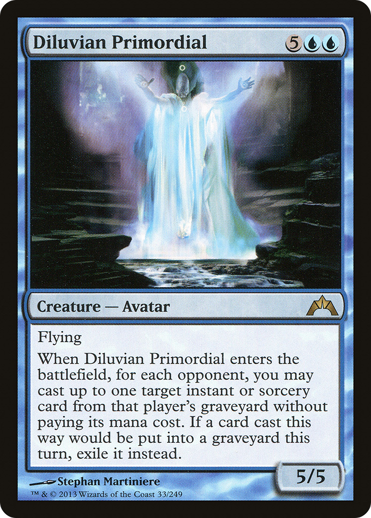 Diluvian Primordial (GTC-033) [Gatecrash] Foil