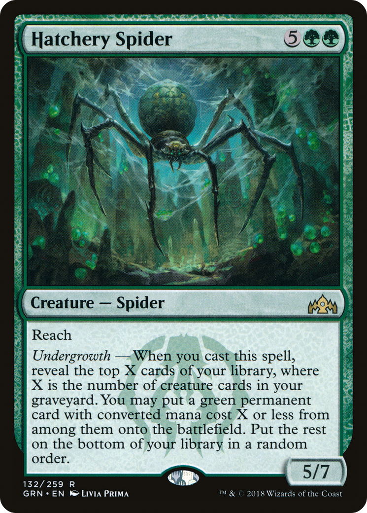Hatchery Spider (GRN-132) [Guilds of Ravnica]