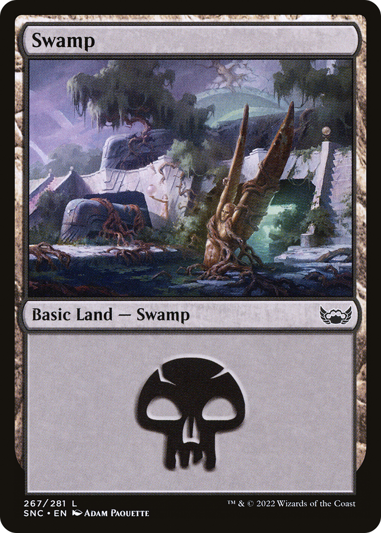 Swamp (SNC-267) [Streets of New Capenna] Foil