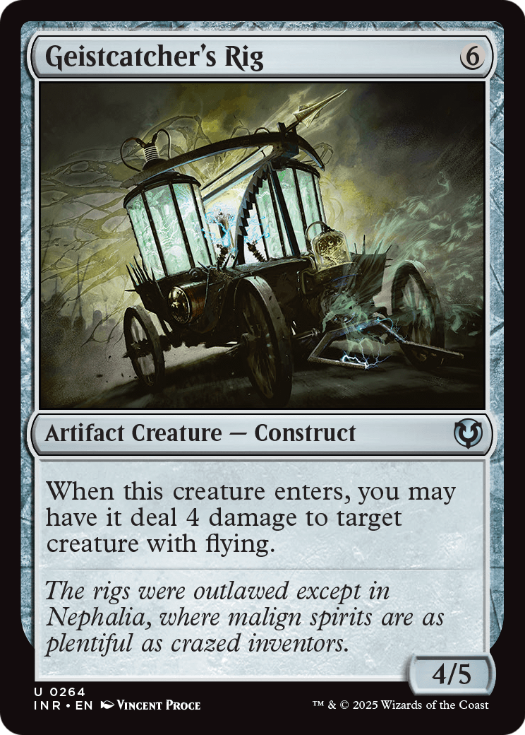 Geistcatcher's Rig (INR-264) [Innistrad Remastered] Foil