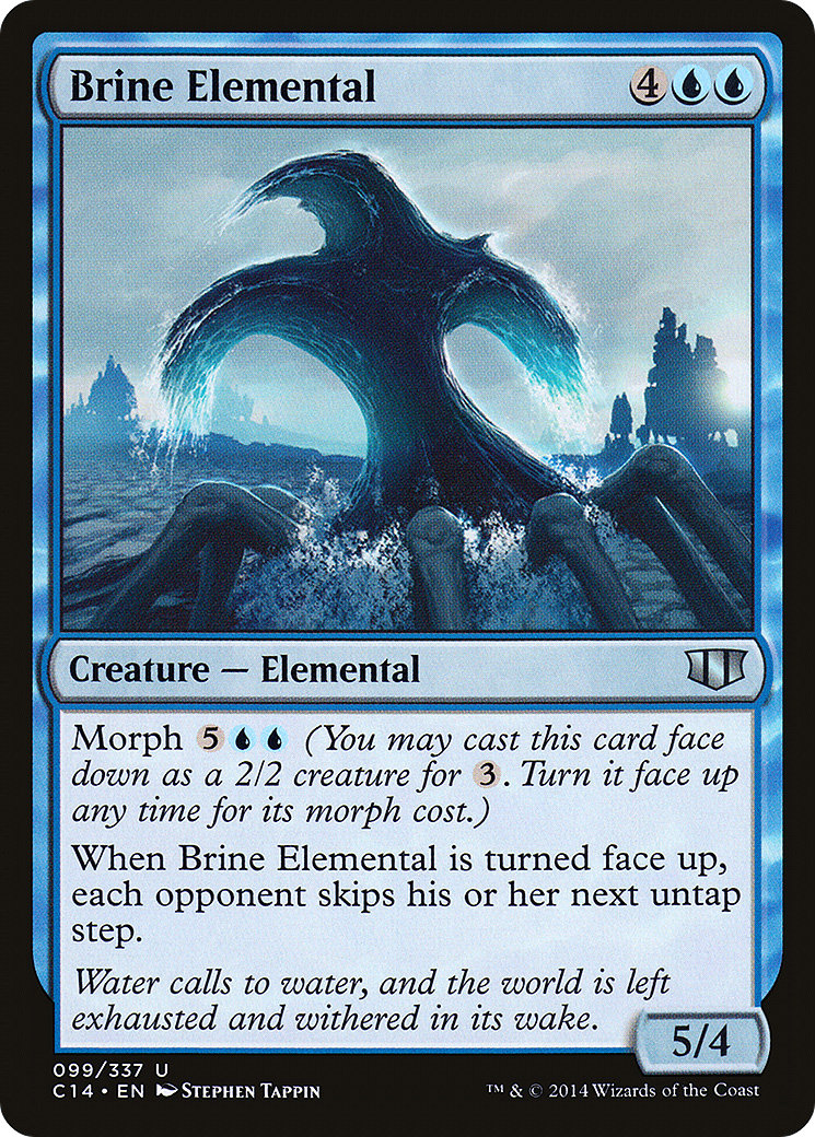 Brine Elemental (C14-099) [Commander 2014]