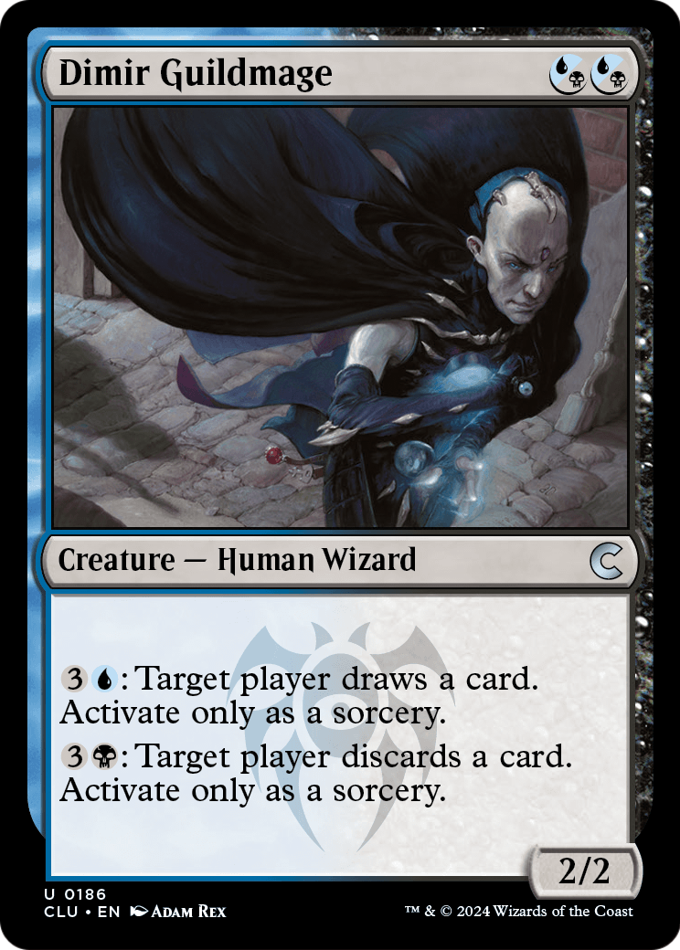 Dimir Guildmage (CLU-186) [Ravnica: Clue Edition]