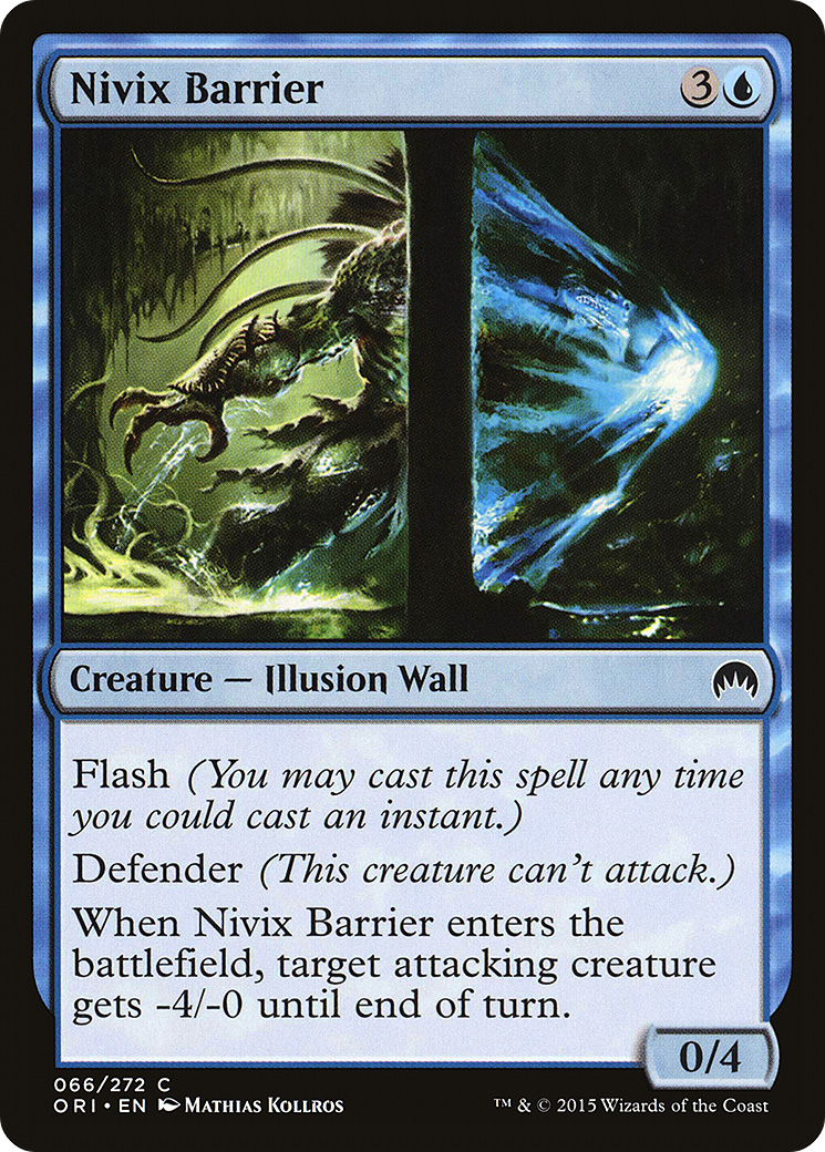 Nivix Barrier (ORI-066) [Magic Origins] Foil