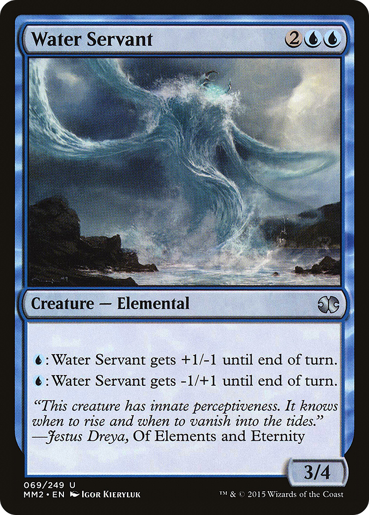 Water Servant (MM2-069) [Modern Masters 2015]