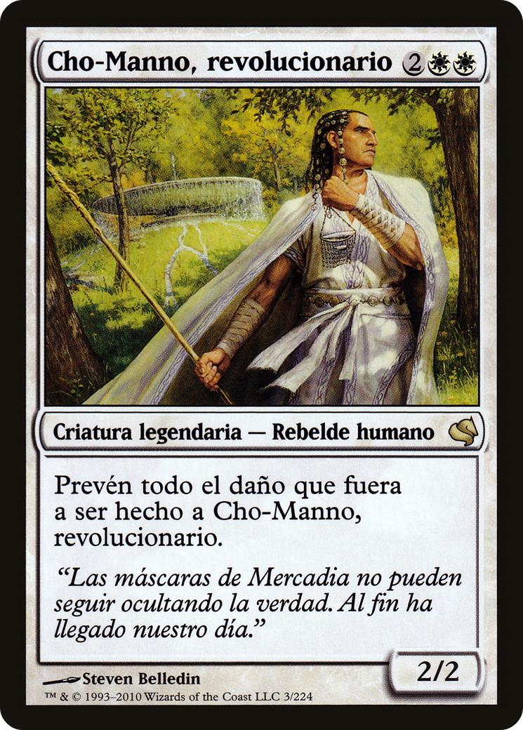 Cho-Manno, Revolutionary (Spanish) - "Cho-Manno, revolucionario" (PS11-003) [Salvat 2011]