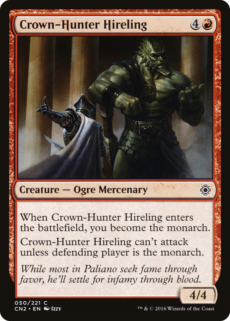 Crown-Hunter Hireling (CN2-050) [Conspiracy: Take the Crown]