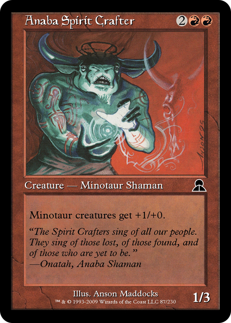 Anaba Spirit Crafter (ME3-087) [Masters Edition III]