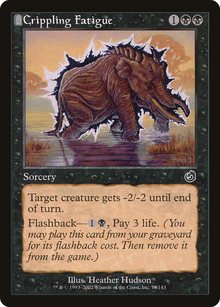 Crippling Fatigue (TOR-058) [Torment] Foil