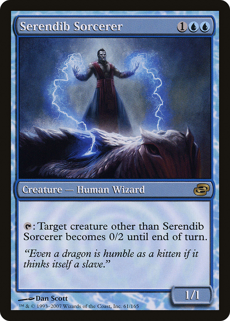 Serendib Sorcerer (PLC-061) (Colorshifted) [Planar Chaos]