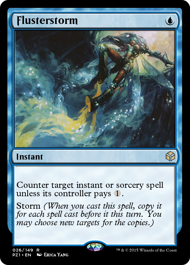 Flusterstorm (PZ1-026) [Legendary Cube Prize Pack] Foil