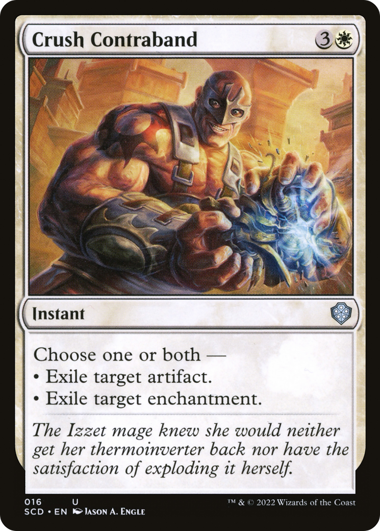 Crush Contraband (SCD-016) [Starter Commander Decks]