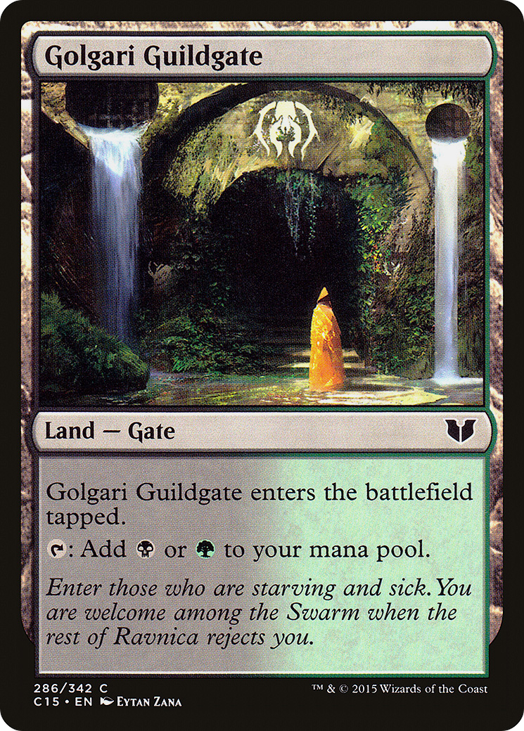 Golgari Guildgate (C15-286) [Commander 2015]