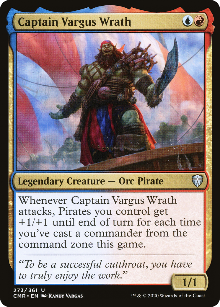 Captain Vargus Wrath (CMR-273) [Commander Legends]