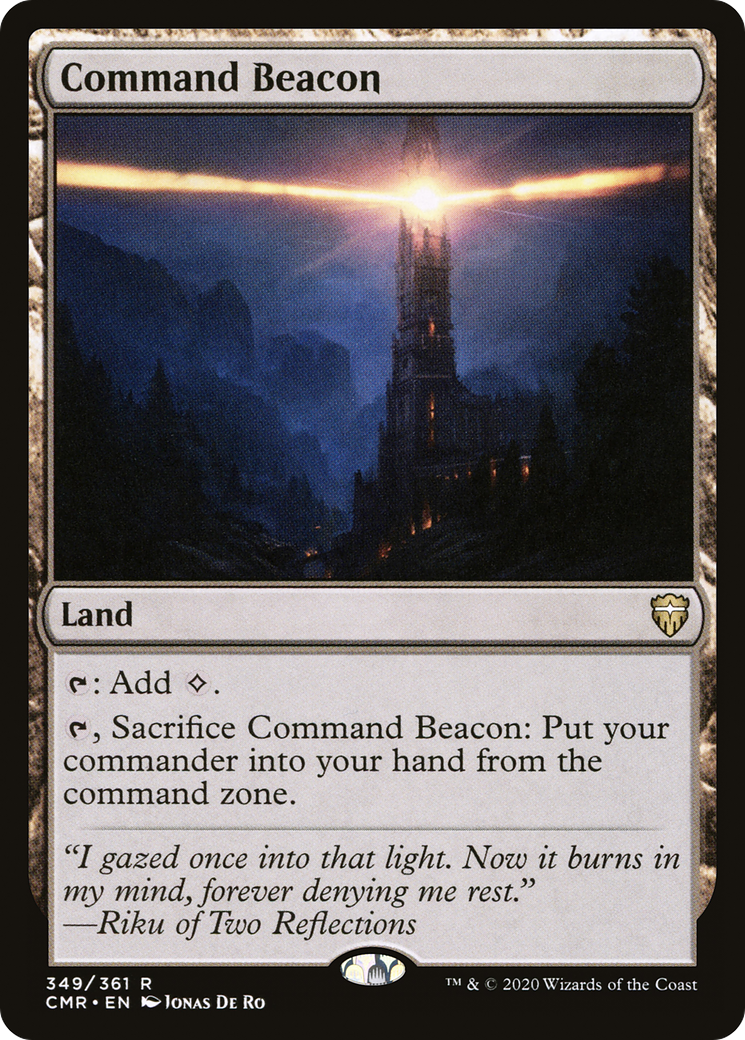 Command Beacon (CMR-349) [Commander Legends] Foil