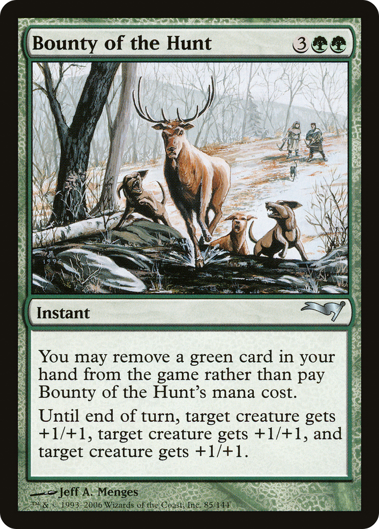 Bounty of the Hunt (CTD-085) [Coldsnap Theme Decks]