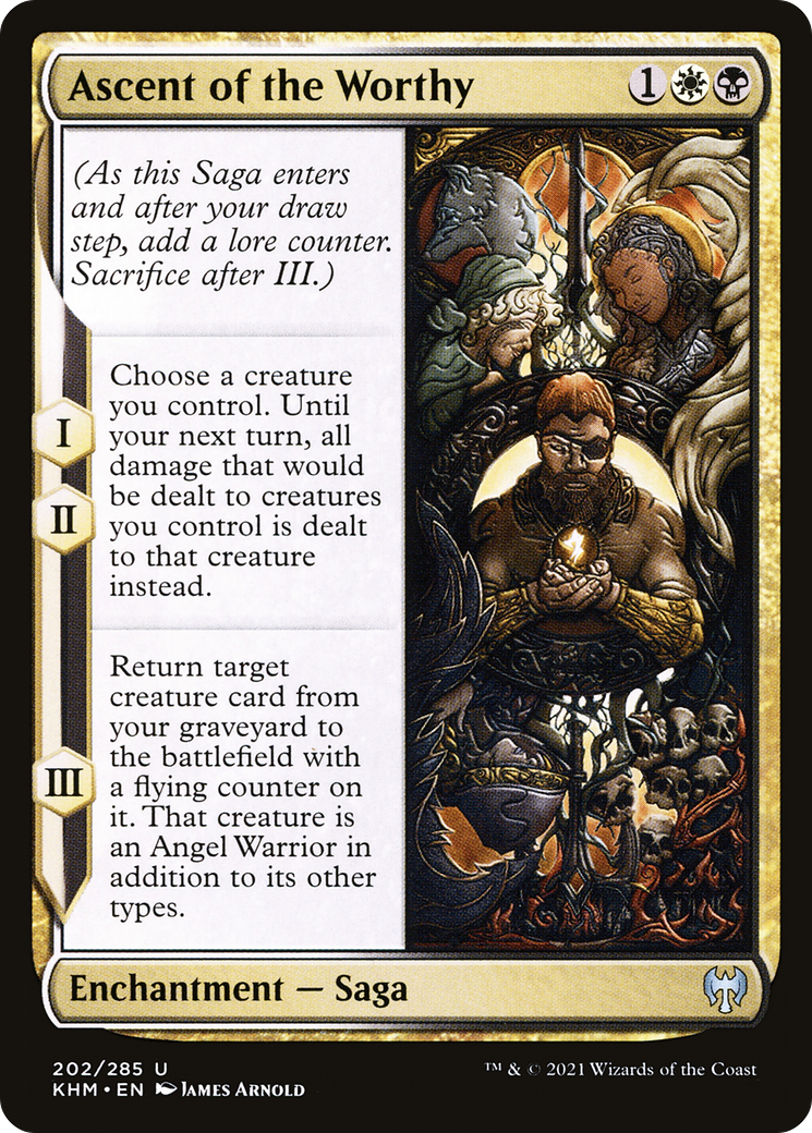 Ascent of the Worthy (KHM-202) [Kaldheim] Foil