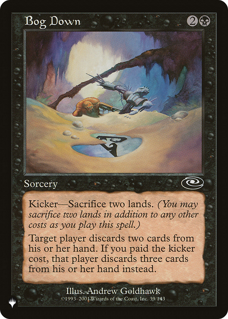 Bog Down (LIST-PLS-39) [The List]
