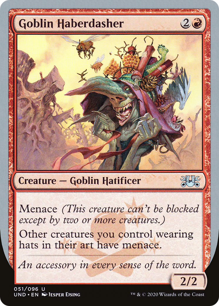Goblin Haberdasher (UND-051) [Unsanctioned]
