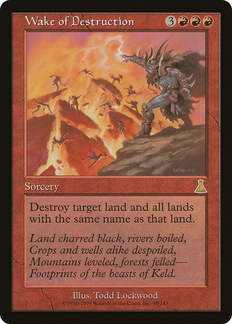 Wake of Destruction (UDS-099) [Urza's Destiny] Foil