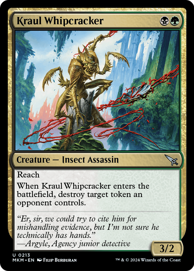 Kraul Whipcracker (a) (MKM-213) [Murders at Karlov Manor] Foil