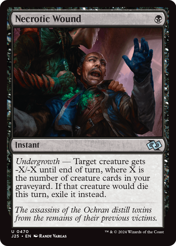 Necrotic Wound (J25-470) [Foundations Jumpstart]
