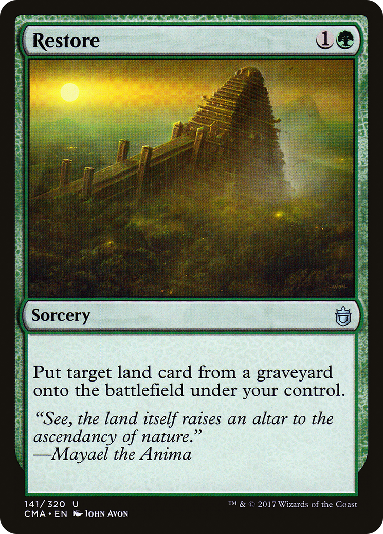 Restore (CMA-141) [Commander Anthology]