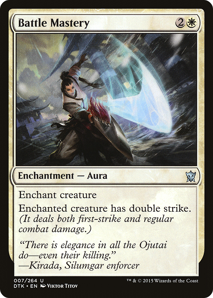 Battle Mastery (DTK-007) [Dragons of Tarkir] Foil