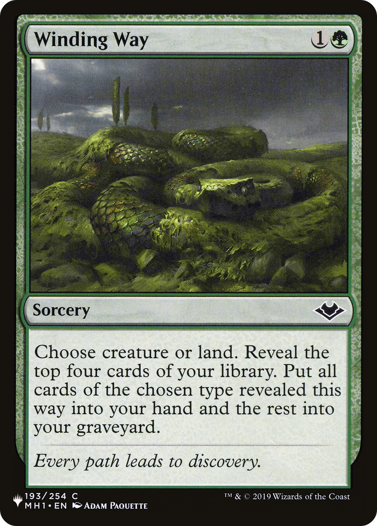 Winding Way (LIST-MH1-193) [The List]