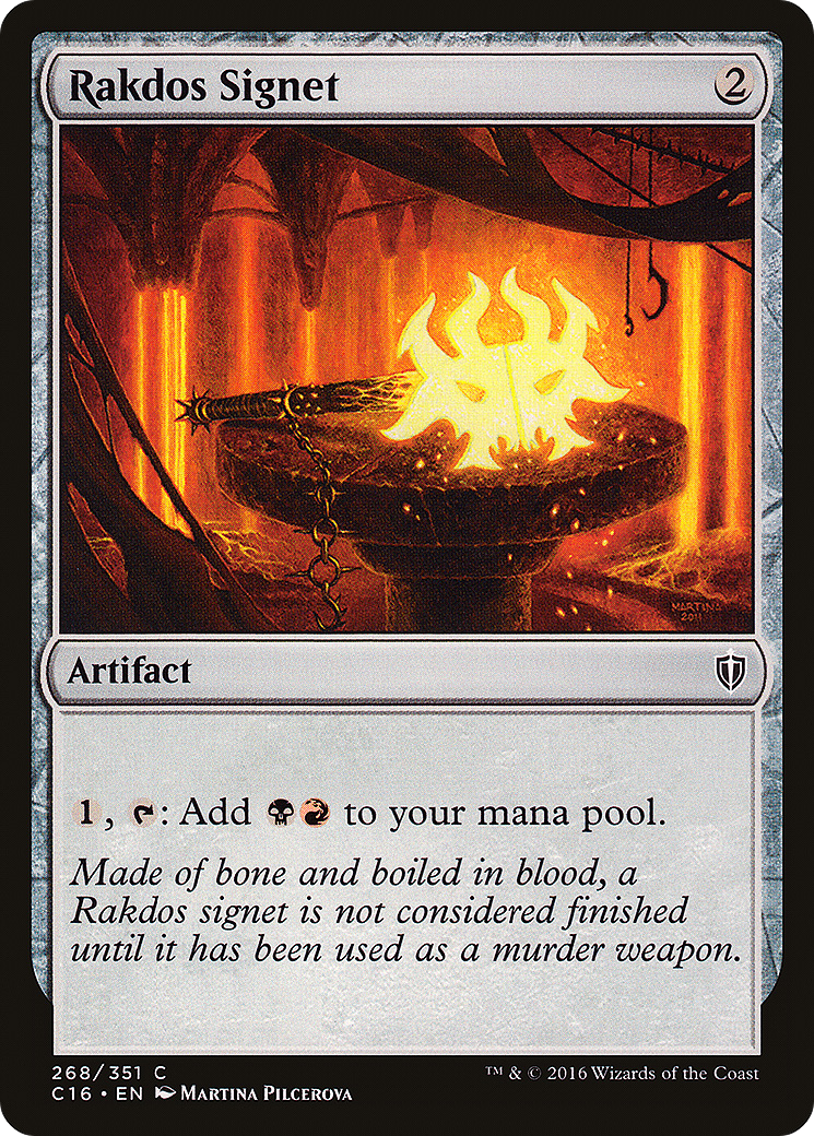 Rakdos Signet (C16-268) [Commander 2016]