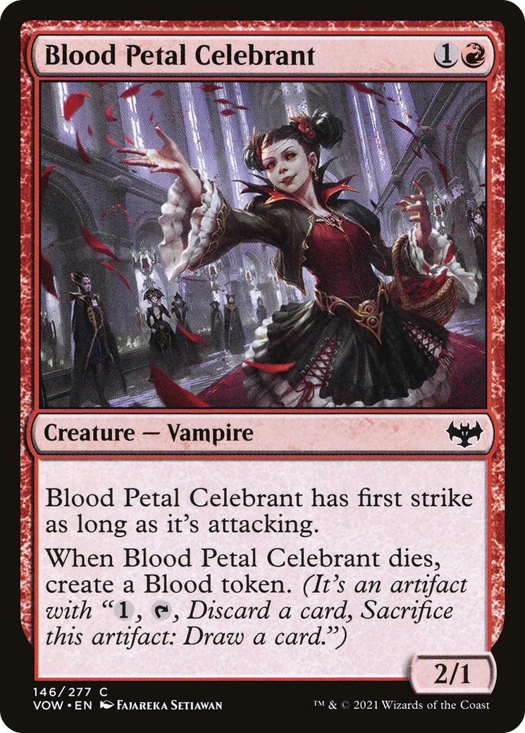 Blood Petal Celebrant (VOW-146) [Innistrad: Crimson Vow]