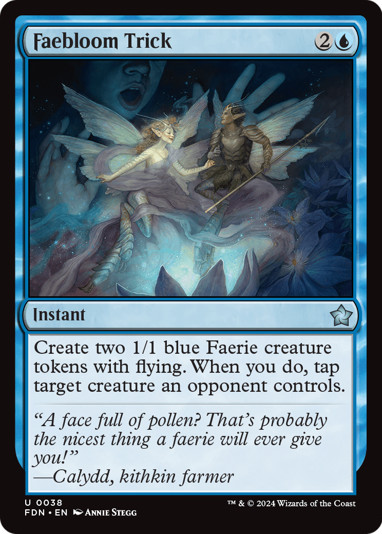 Faebloom Trick (FDN-038) [Foundations]