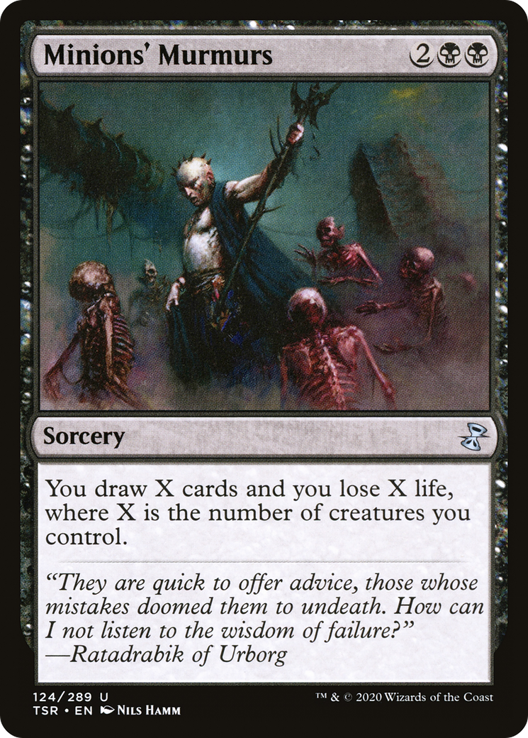 Minions' Murmurs (TSR-124) [Time Spiral Remastered] Foil