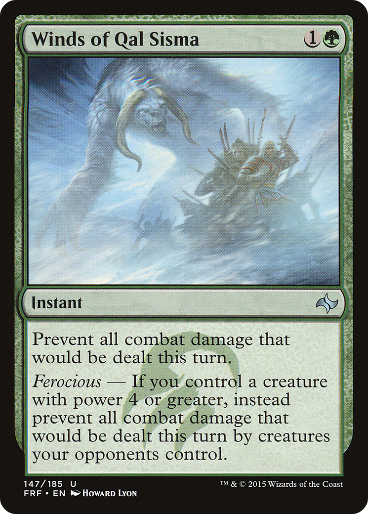 Winds of Qal Sisma (FRF-147) [Fate Reforged]