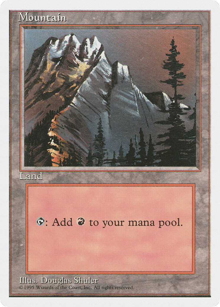 Mountain (A) (4ED-183) [Fourth Edition]